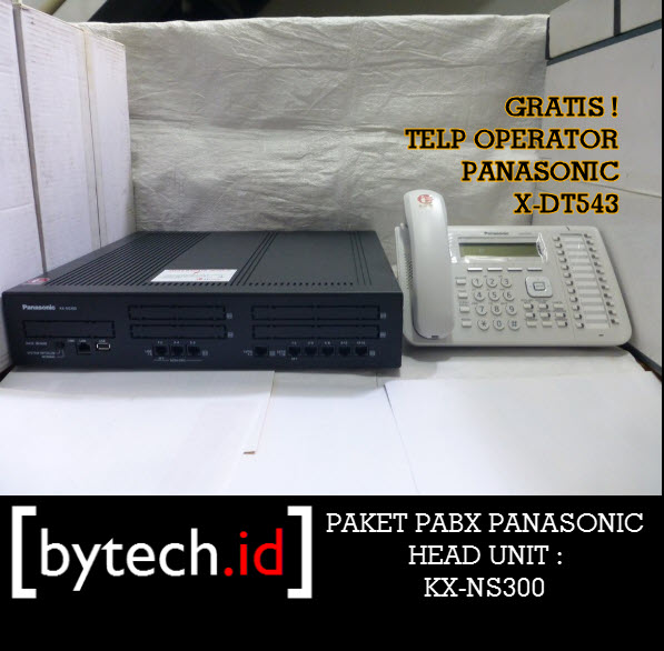 PAKET PABX PANASONIC KX-NS300 32 EXT HARGA TERBAIK DI BANDUNG